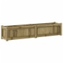 Jardinera de madera de pino impregnada 150x31x31 cm de vidaXL, Maceteros y jardineras - Ref: Foro24-837482, Precio: 83,30 €, ...