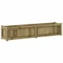 Jardinera de madera de pino impregnada 150x31x31 cm de vidaXL, Maceteros y jardineras - Ref: Foro24-837482, Precio: 79,86 €, ...