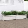 Solid white pine wood planter 180x31x31 cm by vidaXL, Pots and planters - Ref: Foro24-837496, Price: 104,13 €, Discount: %