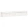 Solid white pine wood planter 180x31x31 cm by vidaXL, Pots and planters - Ref: Foro24-837496, Price: 104,13 €, Discount: %