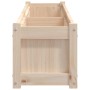 Jardinera de madera maciza de pino 180x31x31 cm de vidaXL, Maceteros y jardineras - Ref: Foro24-837494, Precio: 94,21 €, Desc...