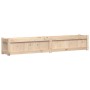Jardinera de madera maciza de pino 180x31x31 cm de vidaXL, Maceteros y jardineras - Ref: Foro24-837494, Precio: 94,21 €, Desc...