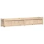 Solid pine wood planter 180x31x31 cm by vidaXL, Pots and planters - Ref: Foro24-837494, Price: 80,15 €, Discount: %