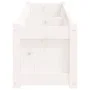 Solid white pine wood planter 180x31x31 cm by vidaXL, Pots and planters - Ref: Foro24-837496, Price: 104,13 €, Discount: %