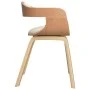 Esszimmerstühle, 2 Stück, gebogenes Holz und cremefarbenes Kunstleder von vidaXL, Essstühle - Ref: Foro24-3092380, Preis: 318...