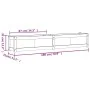 Outdoor planters 2 units impregnated pine wood by vidaXL, Pots and planters - Ref: Foro24-837503, Price: 171,11 €, Discount: %