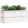 Solid white pine wood planter 150x50x70 cm by vidaXL, Pots and planters - Ref: Foro24-837490, Price: 265,55 €, Discount: %