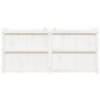 Solid white pine wood planter 150x50x70 cm by vidaXL, Pots and planters - Ref: Foro24-837490, Price: 265,55 €, Discount: %