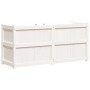 Solid white pine wood planter 150x50x70 cm by vidaXL, Pots and planters - Ref: Foro24-837490, Price: 265,55 €, Discount: %