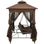 Convertible rocking bench in brown color by vidaXL, Garden rockers - Ref: Foro24-43240, Price: 386,23 €, Discount: %
