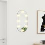 Mirror with LED lights oval glass 60x30 cm by vidaXL, Mirrors - Ref: Foro24-3102974, Price: 32,02 €, Discount: %