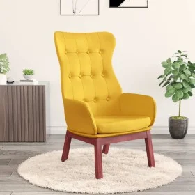 Senfgelber Entspannungssessel aus Stoff von vidaXL, Sessel - Ref: Foro24-341275, Preis: 122,88 €, Rabatt: %