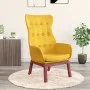Sillón de relax de tela amarillo mostaza de vidaXL, Sillones - Ref: Foro24-341275, Precio: 122,91 €, Descuento: %