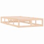 Small solid wood single bed frame 75x190 cm by vidaXL, Beds and slatted bases - Ref: Foro24-820821, Price: 81,51 €, Discount: %