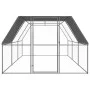 Hühnerstall für den Außenbereich aus verzinktem Stahl, 3 x 6 x 2 m von vidaXL, Käfige und Lebensräume für Kleintiere - Ref: F...