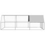 Jaula gallinero de exterior de acero galvanizado 3x6x2 m