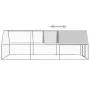 Galvanized steel outdoor chicken coop cage 3x6x2 m by vidaXL, Cages and habitats for small animals - Ref: Foro24-3089325, Pri...
