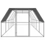 Hühnerstall für den Außenbereich aus verzinktem Stahl, 3 x 10 x 2 m von vidaXL, Käfige und Lebensräume für Kleintiere - Ref: ...