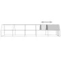 Jaula gallinero de exterior de acero galvanizado 3x10x2 m de vidaXL, Jaulas y habitáculos para animales pequeños - Ref: Foro2...
