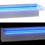 Waterfall fountain with RGB LED stainless steel 60 cm by vidaXL, Fountains and waterfalls - Ref: Foro24-151410, Price: 138,27...