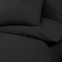 Schwarzes leichtes Mikrofaser-Bettbezug-Set, 200 x 200 cm von vidaXL, Bettbezüge - Ref: Foro24-135967, Preis: 20,70 €, Rabatt: %