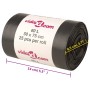 Bolsas de basura negras 250 unidades 60 l de vidaXL, Bolsas de basura - Ref: Foro24-155339, Precio: 36,91 €