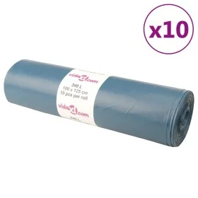Blaue Müllsäcke 100 Einheiten 240 l von vidaXL, Müllsäcke - Ref: Foro24-155347, Preis: 63,39 €, Rabatt: %