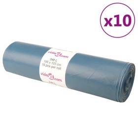 Blaue Müllsäcke 100 Einheiten 240 l von vidaXL, Müllsäcke - Ref: Foro24-155347, Preis: 70,19 €, Rabatt: %