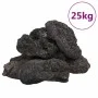 Schwarzes Vulkangestein 25 kg 10-30 cm von vidaXL, Aquariumdekoration - Ref: Foro24-155326, Preis: 66,86 €, Rabatt: %