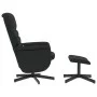 Massage recliner with footrest black synthetic leather by vidaXL, Armchairs - Ref: Foro24-356715, Price: 128,25 €, Discount: %