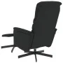 Massage recliner with footrest black synthetic leather by vidaXL, Armchairs - Ref: Foro24-356715, Price: 128,25 €, Discount: %