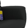 Massage recliner with footrest black synthetic leather by vidaXL, Armchairs - Ref: Foro24-356715, Price: 128,77 €, Discount: %
