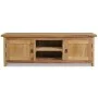 Mueble de TV de madera de teca maciza 120x30x40 cm de vidaXL, Muebles TV - Ref: Foro24-244485, Precio: 250,74 €, Descuento: %
