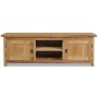 TV-Möbel aus massivem Teakholz 120x30x40 cm von vidaXL, TV-Möbel - Ref: Foro24-244485, Preis: 255,76 €, Rabatt: %
