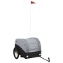 Fahrradanhänger aus schwarzem und grauem Eisen, 45 kg von vidaXL, Fahrradanhänger - Ref: Foro24-94126, Preis: 86,79 €, Rabatt: %
