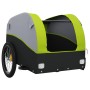 Schwarz-grüner Fahrradanhänger aus Eisen, 45 kg von vidaXL, Fahrradanhänger - Ref: Foro24-94130, Preis: 86,55 €, Rabatt: %
