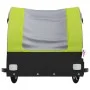 Schwarz-grüner Fahrradanhänger aus Eisen, 45 kg von vidaXL, Fahrradanhänger - Ref: Foro24-94130, Preis: 85,09 €, Rabatt: %