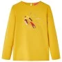 Dunkelockerfarbenes, langärmliges Kinder-T-Shirt 92 von vidaXL, Kinder-T-Shirts - Ref: Foro24-13634, Preis: 8,59 €, Rabatt: %