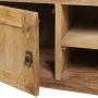 Mueble de TV de madera de teca maciza 120x30x40 cm de vidaXL, Muebles TV - Ref: Foro24-244485, Precio: 250,74 €, Descuento: %
