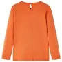 Camiseta infantil de manga larga naranja tostado 104 de vidaXL, Camisetas para niños - Ref: Foro24-13615, Precio: 8,98 €, Des...
