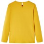 Dark ocher long-sleeved children's t-shirt 116 by vidaXL, Kids T-shirts - Ref: Foro24-13636, Price: 8,66 €, Discount: %