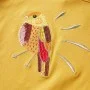 Dunkelockerfarbenes, langärmliges Kinder-T-Shirt 116 von vidaXL, Kinder-T-Shirts - Ref: Foro24-13636, Preis: 8,59 €, Rabatt: %