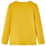 Camiseta infantil de manga larga ocre oscuro 104 de vidaXL, Camisetas para niños - Ref: Foro24-13480, Precio: 8,66 €