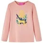 Camiseta infantil de manga larga rosa claro 116 de vidaXL, Camisetas para niños - Ref: Foro24-13551, Precio: 8,30 €, Descuent...