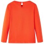 Camiseta infantil de manga larga naranja oscuro 140 de vidaXL, Camisetas para niños - Ref: Foro24-13648, Precio: 8,66 €, Desc...