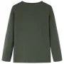 Khaki long-sleeved children's t-shirt 128 by vidaXL, Kids T-shirts - Ref: Foro24-14207, Price: 8,92 €, Discount: %