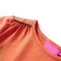 Langärmliges Kinder-T-Shirt 116 in gebranntem Orange von vidaXL, Kinder-T-Shirts - Ref: Foro24-14211, Preis: 8,92 €, Rabatt: %