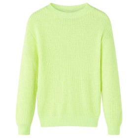 Neongelber Kinderstrickpullover 104 von vidaXL, Kinder-T-Shirts - Ref: Foro24-14576, Preis: 13,39 €, Rabatt: %