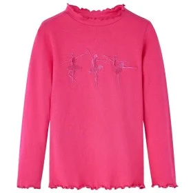 Kinder-Langarm-T-Shirt 116 in leuchtendem Rosa von vidaXL, Kinder-T-Shirts - Ref: Foro24-13706, Preis: 8,30 €, Rabatt: %