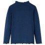 Marineblaues Langarm-T-Shirt für Kinder 128 von vidaXL, Kinder-T-Shirts - Ref: Foro24-13712, Preis: 9,87 €, Rabatt: %